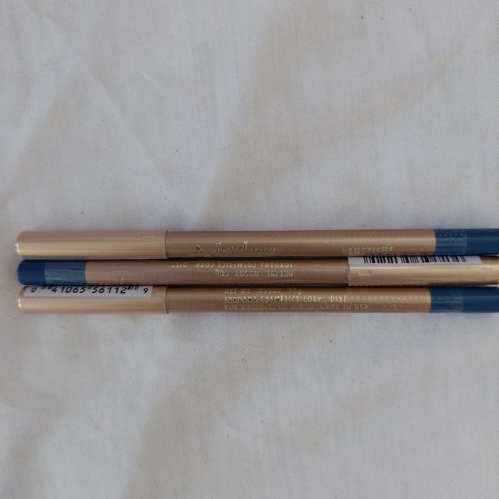 3 Jordana Kohl Kajal eyeliner pencil crayon blueiful blue full size sealed